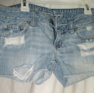 Blue Jean Shorts